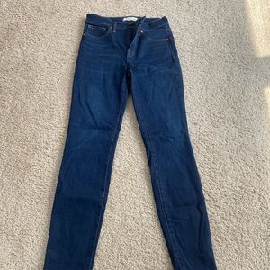 New Dark blue madewell jeans
